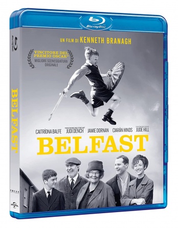 Locandina italiana DVD e BLU RAY Belfast 